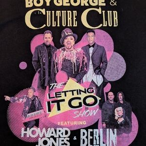 Boy George Culture Club Tour T-shirt Unisex Size Medium NEW